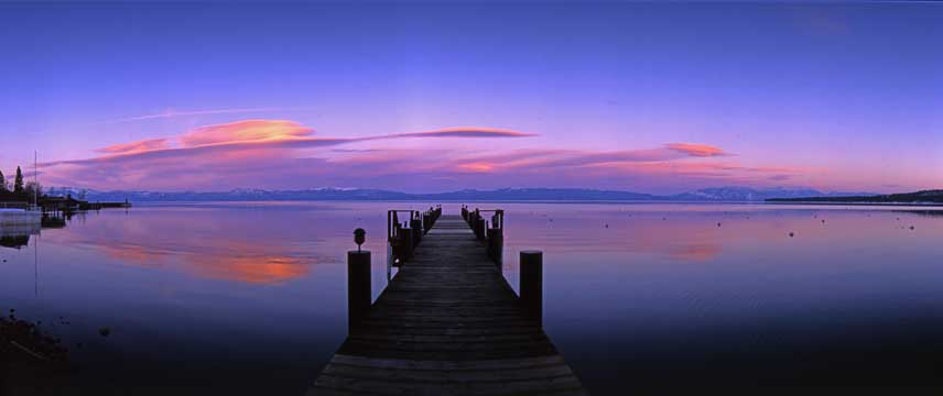 Winter Sunset, Lake Tahoe