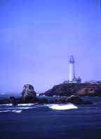 CLEARING FOG, PIGEON POINT LIGHTHOUSE