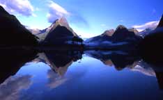 Reflecting pond, Milford Sound